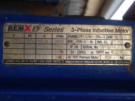 Exhaust fume extraction dust extractor 3 phase 5.5 - picture2' - Click to enlarge