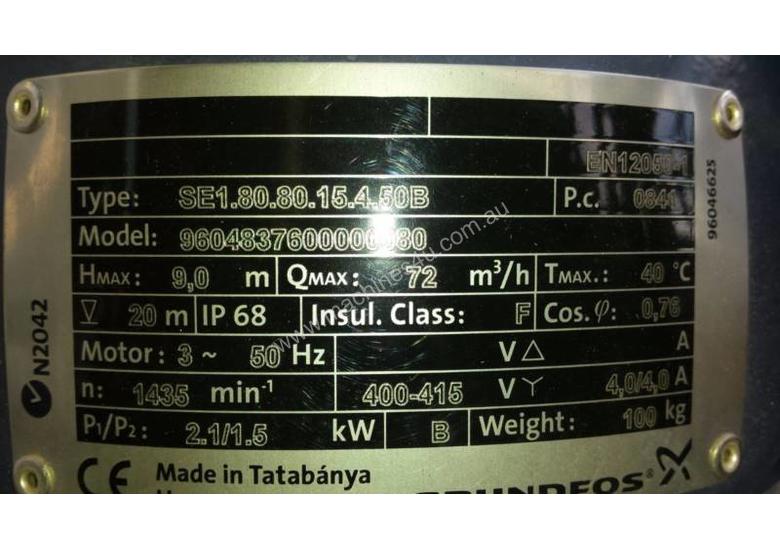 SUBMERSIBLE SUMP PUMP