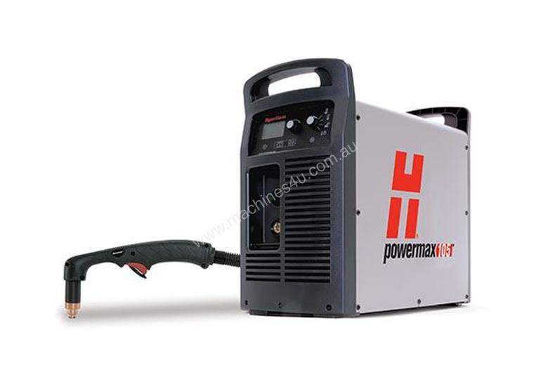 caption Hypertherm Powermax105 415V Hand Plasma Cutter, 7