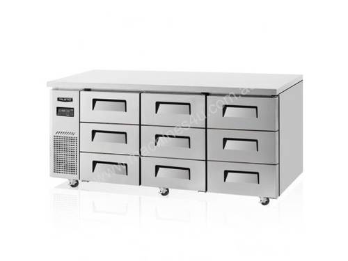 Skipio SUR18-3D-9 Under Counter Refrigerator Nine Drawers
