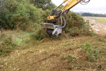UML/HY 100 VT Mulcher to Suit Excavators 7-14 t