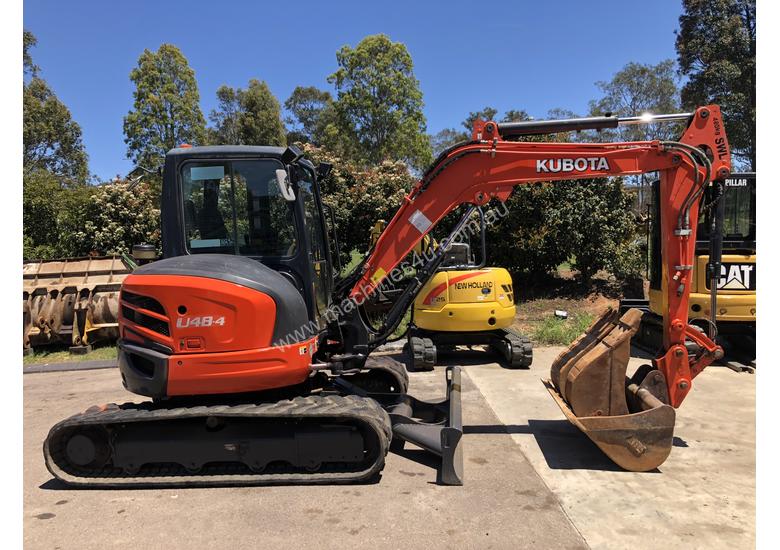 caption SOLD---4.8 Ton KUBOTA Excavator