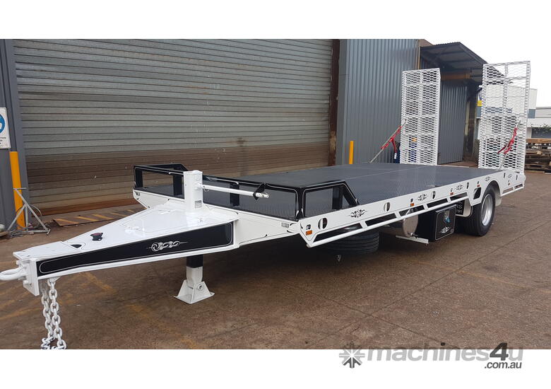 caption New 2021 FWR Single Axle Tag Trailer