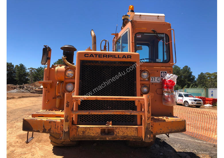 caption Caterpillar 627B Open Bowl Scraper