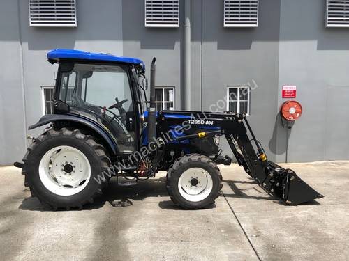 Lovol M804 CAB 80hp 4WD A/C Cab Tractor with 4 in 1 Loader