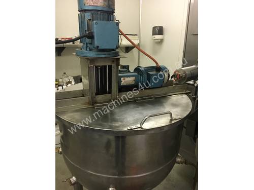 Stainless Steel Mixing Vessel 100L Steam Jacketed