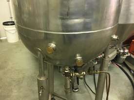 Stainless Steel Mixing Vessel 100L Steam Jacketed - picture0' - Click to enlarge