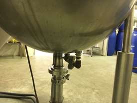 Stainless Steel Mixing Vessel 100L Steam Jacketed - picture2' - Click to enlarge