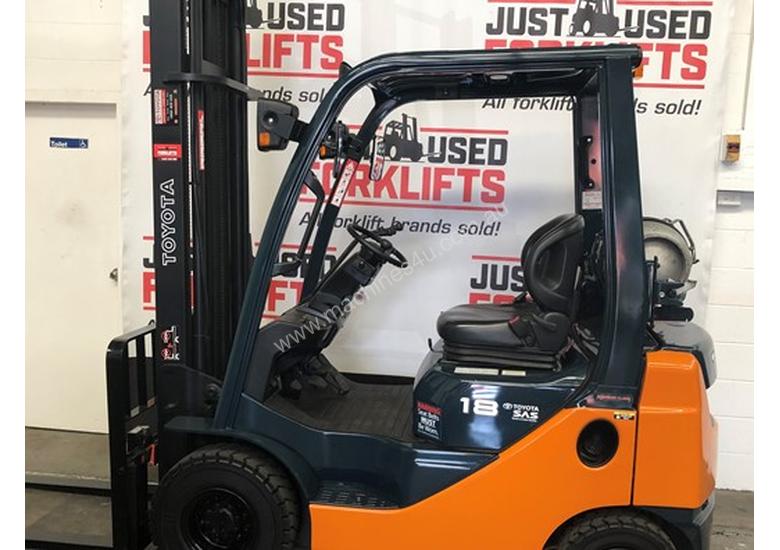 caption TOYOTA FORKLIFTS 32-8FG18 15003
