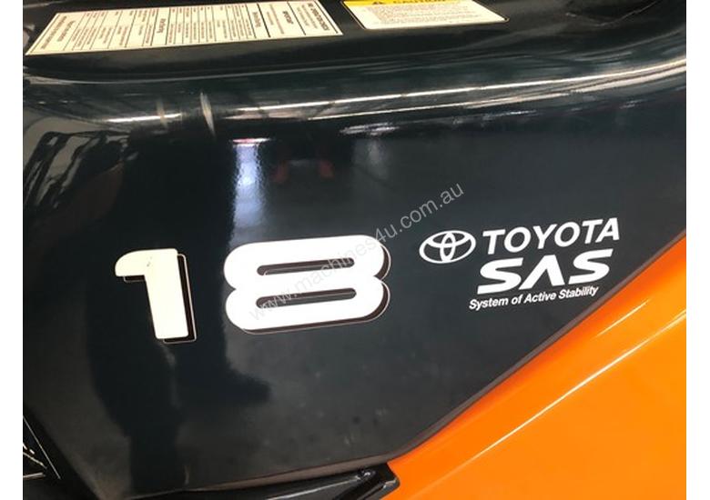 caption TOYOTA FORKLIFTS 32-8FG18 15003