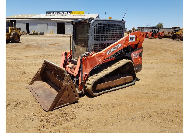 caption 2013 Kubota SVL75 Mutli Terrain Skid Steer Loader *CONDITIONS APPLY*
