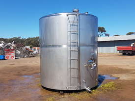 STAINLESS STEEL TANK, MILK VAT 10000 LT - picture0' - Click to enlarge