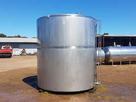 STAINLESS STEEL TANK, MILK VAT 10000 LT - picture1' - Click to enlarge