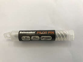 Holemaker 25mm Depth Pilot Pin Set. 6.35mm, 8mm - picture1' - Click to enlarge