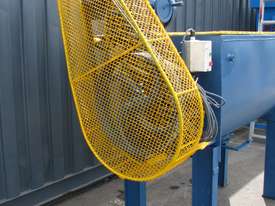 Large Industrial Concrete Render Resin Jacketed Paddle Mixer - 500L - picture1' - Click to enlarge