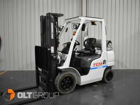 Unicarriers TCM FG25 2.5 Tonne Forklift 4.75m Lift Height Container Mast Markless Tyres 2017 - picture0' - Click to enlarge