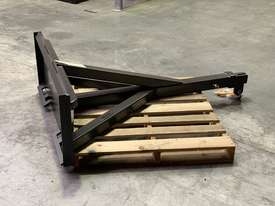 Skid Steer 1000kg Extendable lifting Jib (inc Lifting hook) - Ex Display - picture1' - Click to enlarge