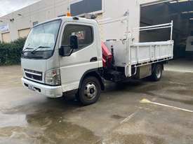 Fuso Tipper Crane Truck - picture1' - Click to enlarge