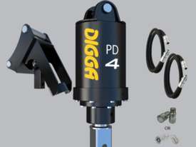 Digga PD4-5 auger drive With  Hoses, Couplers and Cradle Hitch - picture0' - Click to enlarge