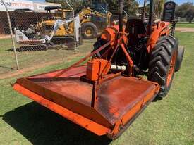 1985 Kubota M4050 Tractor with Howard slasher - picture2' - Click to enlarge