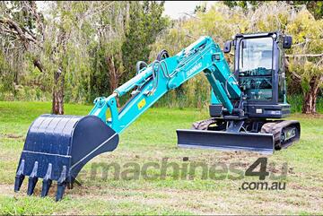 CEG SALES - NSW - Sunward SWE60UF Excavator * LONG REACH * AMPHIBIOUS * 3 BUCKETS *