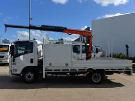 2013 ISUZU NPR 400 - Truck Mounted Crane - Tray Top Drop Sides - picture0' - Click to enlarge