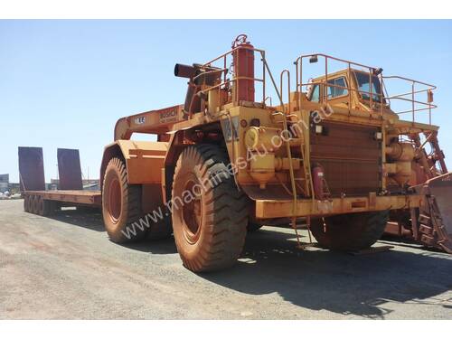 1992 Caterpillar 777B Prime Mover with Bosich Low Loader Trailer