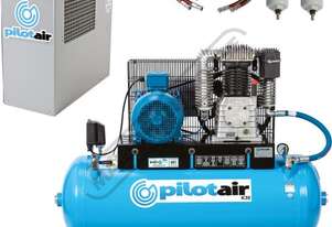 K30 Classic Industrial Series 3 Phase Reciprocating - Pilot Air Compressor & TFD-10 Refrigerated Air