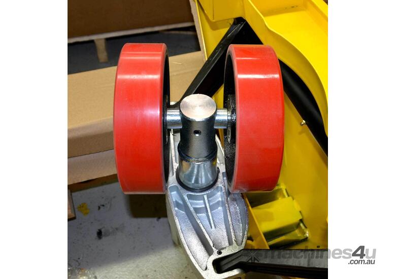 New liftsmart Euro Narrow Hand Pallet Jack Truck 540mm Wide Poly Wheel