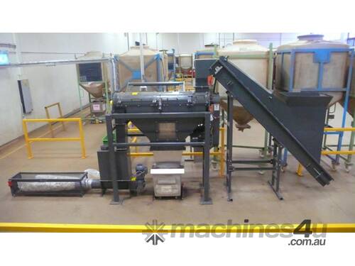 caption TS1260 Atritor Turbo Separator | Depackaging System | Single serve pouches, sachets, tea bags