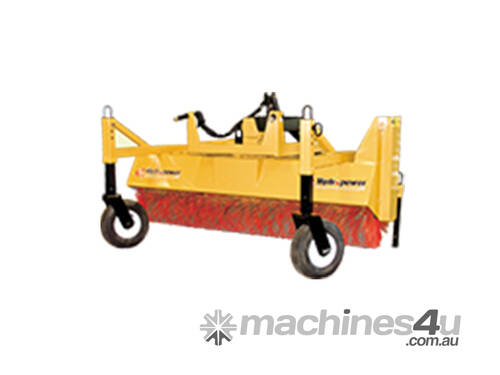 caption FINER HYDRAULICS - Angle Sweeper AS Series 24`` x 2000mm wide.