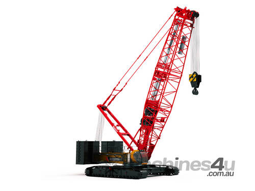 caption SANY SCC3500A Lattice Crawler Cranes