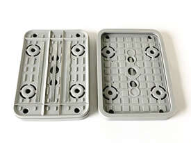 Bottom Suction Plate 160x115 with Metal Inserts for Homag Weeke - picture0' - Click to enlarge