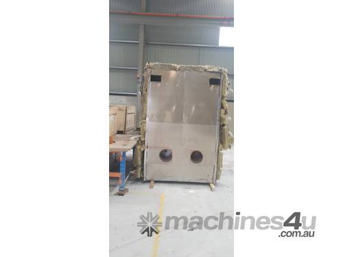 Electric heating unit for heat soaking glass or powder coating