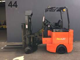 Bendi B40 AC Narrow Aisle Articulated Electric Container Mast Forklift - Refurbished  - picture0' - Click to enlarge