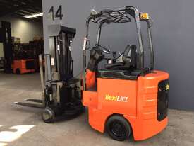 Bendi B40 AC Narrow Aisle Articulated Electric Container Mast Forklift - Refurbished  - picture0' - Click to enlarge