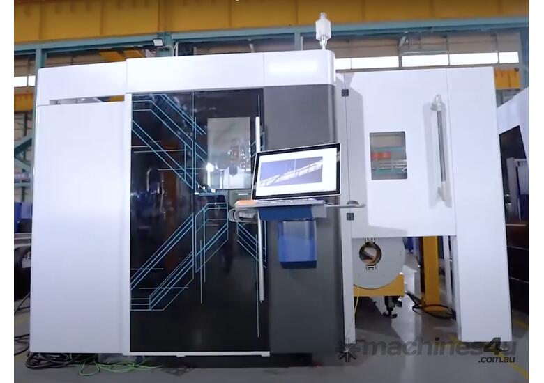caption HSG GXE | A BEST-SELLING MODEL OVERSEAS | Medium-To-Low-Power Sheet & Tube Laser-Cutting Machine