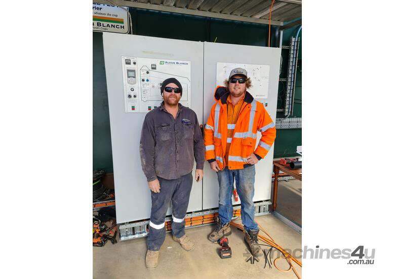 caption ALVAN BLANCH - Grain Plant - Storage and Handling solutions