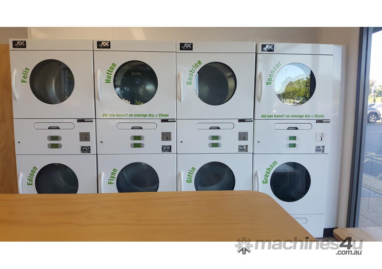 Used 2014 ADC LG Primus Laundromat Equipment Washing Machines Dryers