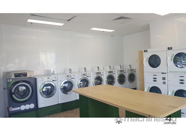 Used 2014 ADC LG Primus Laundromat Equipment Washing Machines Dryers