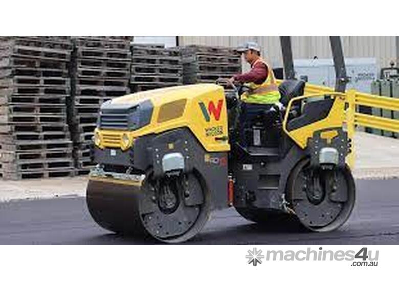 caption Tandem Roller Wacker Neuson