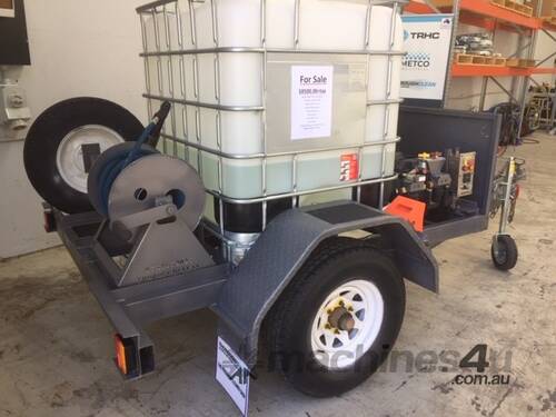 Used Diesel 10 HP Pressure Washer Trailer