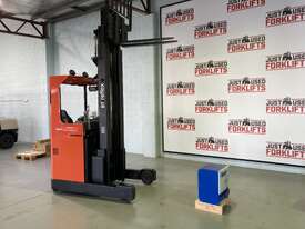 2013 TOYOTA  BT RRE140M SERIAL # 6267443   FSV 7500 LIFT HEIGHT REACH TRUCK  - picture0' - Click to enlarge