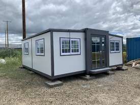 Expandable Container House with Ensuite - Folded & Ready for Transport! - picture0' - Click to enlarge