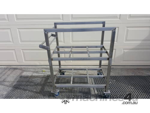 Stainless Steel Trolley for Catering, etc. - Very Good Condition!