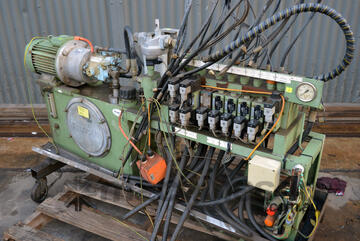 Large Hydraulic Power Unit Rexroth Multi Solenoid Valve Manifold Control Unit 415V