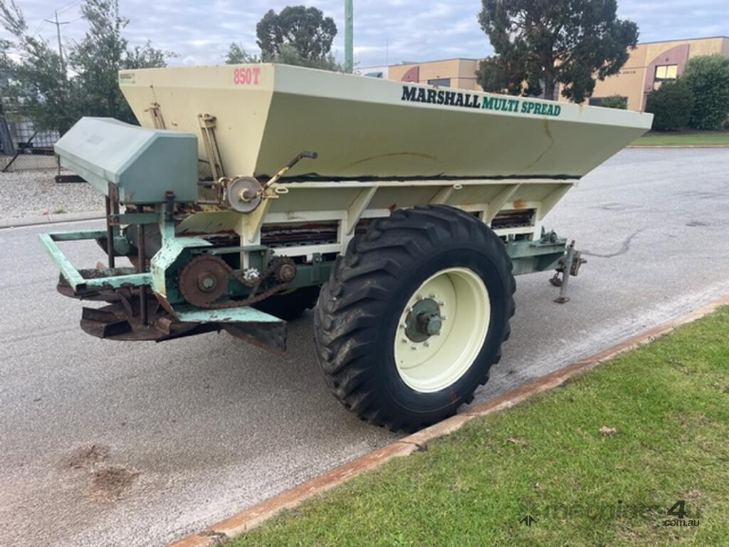 Used marshall Multi Spreader Marshall 850T Twin spinner Spreader trailers in MALAGA, WA