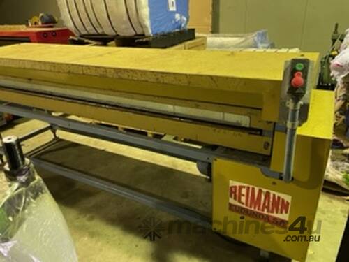 caption KLEEN -Used Reimann 2.4m Rib roller Australian Made