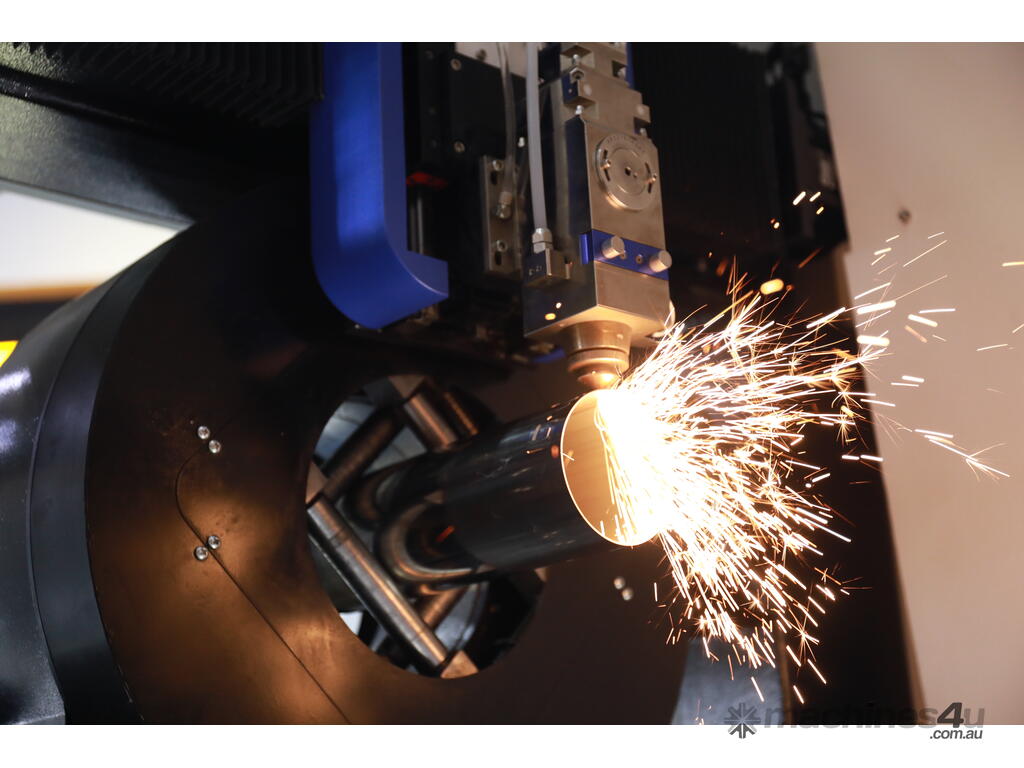 Used 2021 gweike DEMO MACHINE READY TODAY LF3015GAR Fiber laser Sheet Tube cutting Fiber