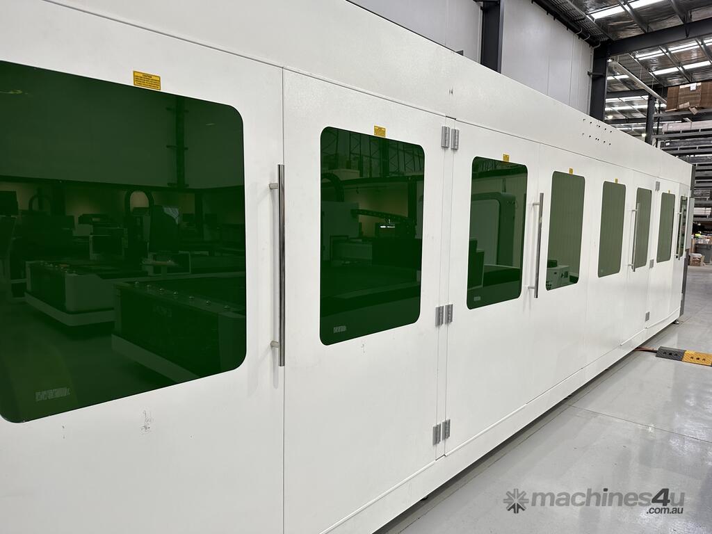 Used 2021 gweike DEMO MACHINE READY TODAY LF3015GAR Fiber laser Sheet Tube cutting Fiber